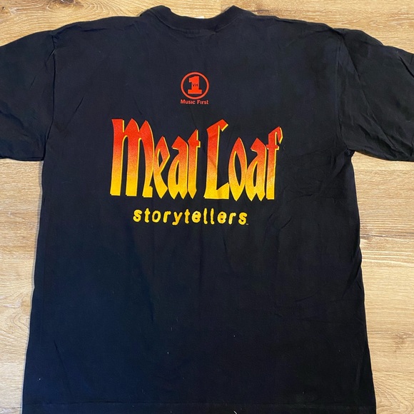 Vintage Meat Loaf VH1 Storytellers Double Sided XL Winterland Black T-Sh… - Picture 4 of 10